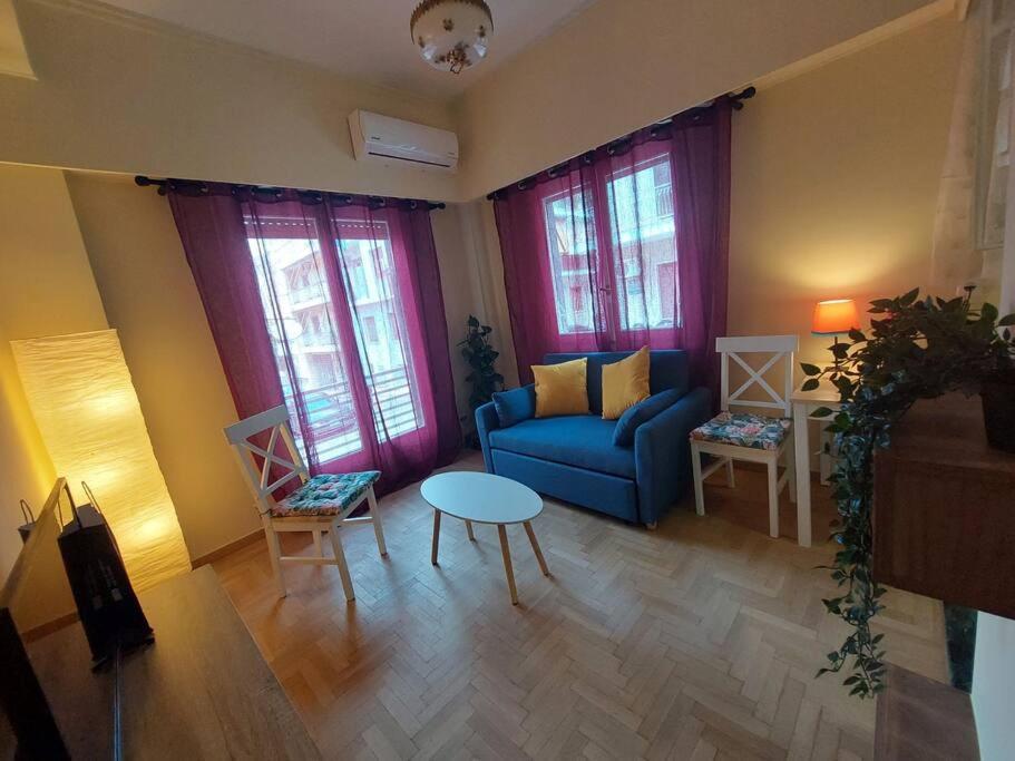 Cozy Bright New Apartment Афины Экстерьер фото